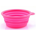 Silicone Collapsible Pet Dog Food Bowl